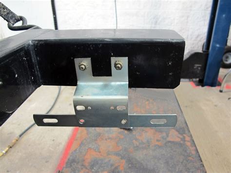 Trailer License Plate Mount Bracket, Heavy Duty Zinc 